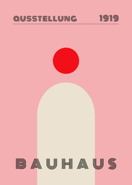 Bauhaus Minimal Figure Study