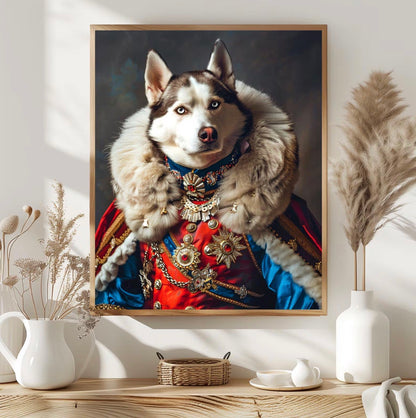 Karališkas augintinio portretas