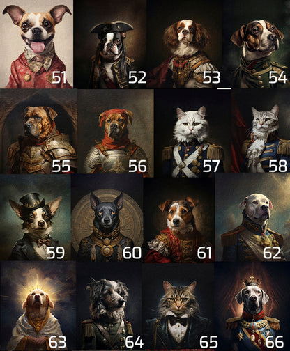 Karališkas augintinio portretas