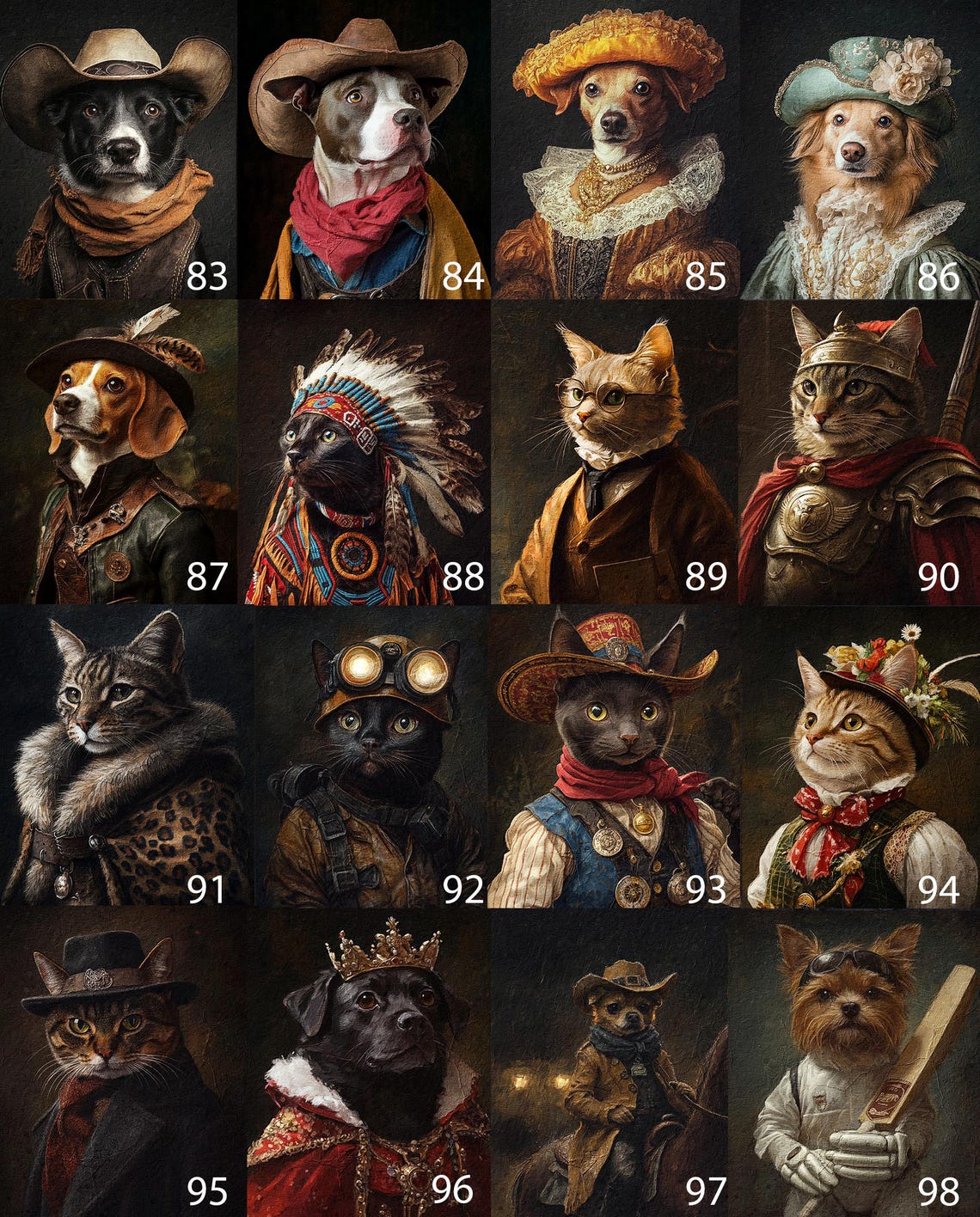 Karališkas augintinio portretas