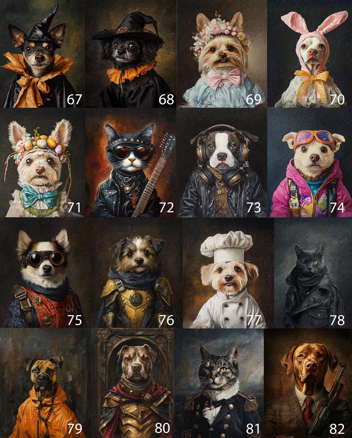 Karališkas augintinio portretas