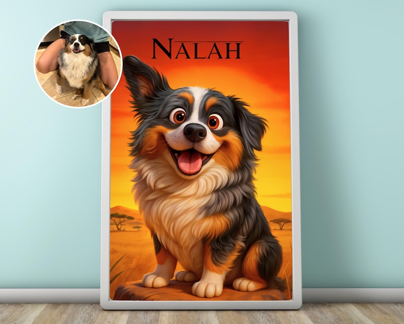 Animacinis augintinio plakatas