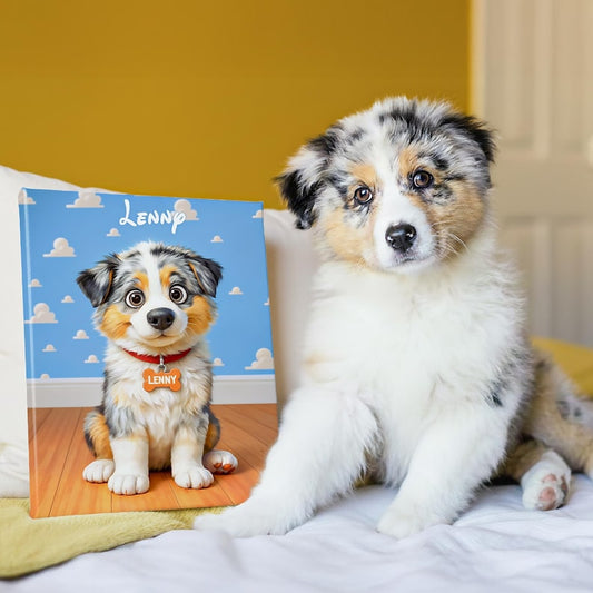 Animacinis augintinio plakatas